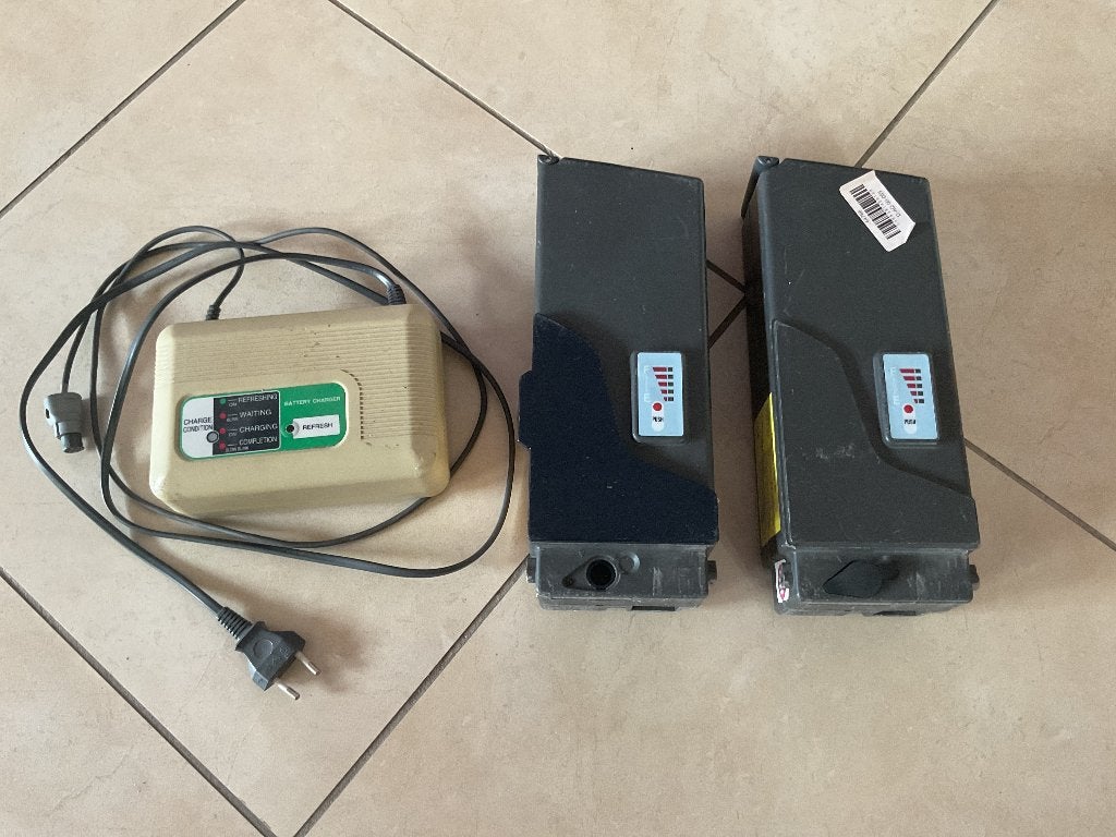 Giant accu voor lafree elektrische fiets, Gebruikt
