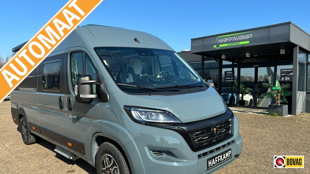 VANTourer 630 L 180pk automaat, Hefbed,virtuele cockpit, Caravans en Kamperen, Automaat, Koelkast, Fiat, 6 tot 7 meter