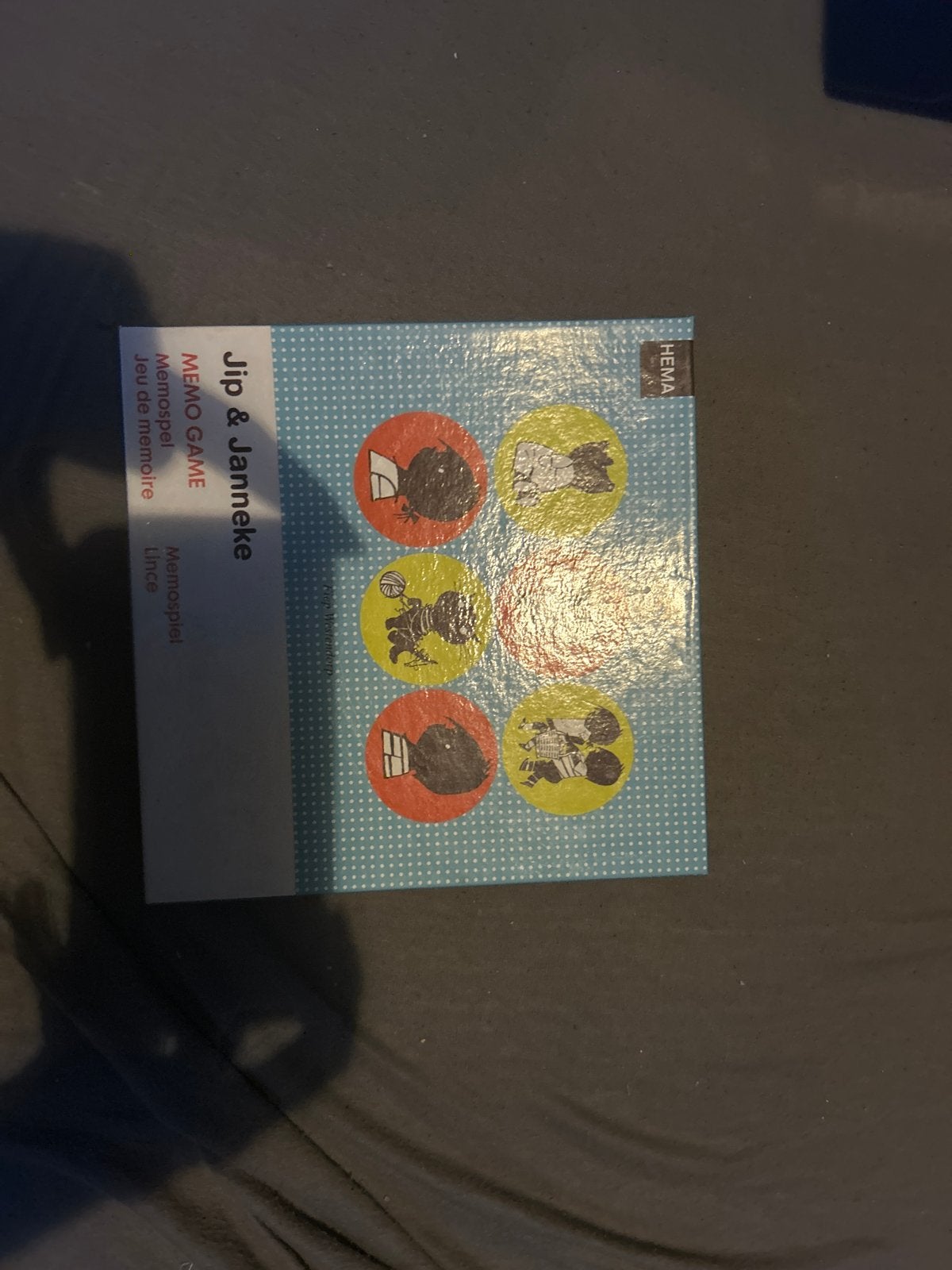 Jip en Janneke Memorie spel - HEMA, Hobby en Vrije tijd, Gezelschapsspellen | Bordspellen, Ophalen of Verzenden, Gebruikt