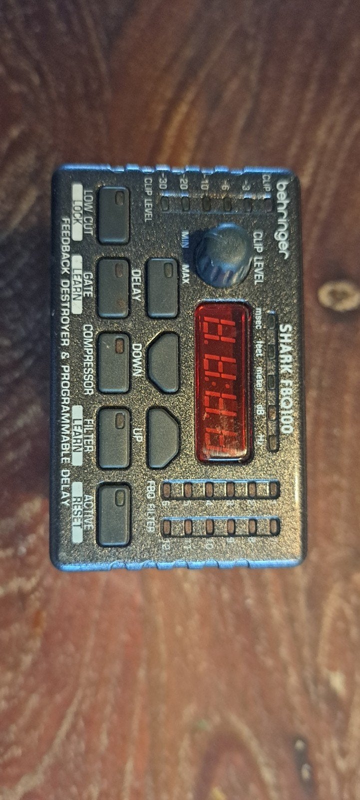 Behringer shark FBQ100 feedbackeliminator, Ophalen of Verzenden, Audio