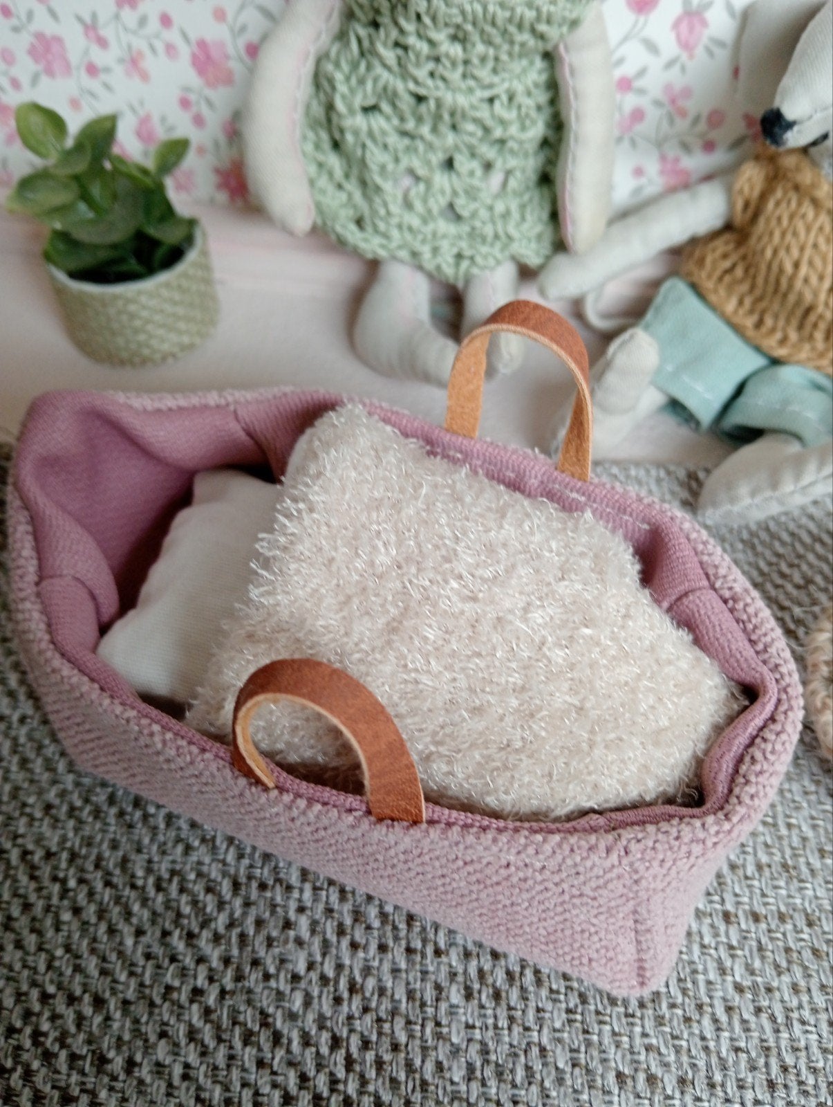 reismandje wiegje muizenhuis poppenhuis, Verzamelen, Ophalen of Verzenden, Nieuw, Poppenhuis