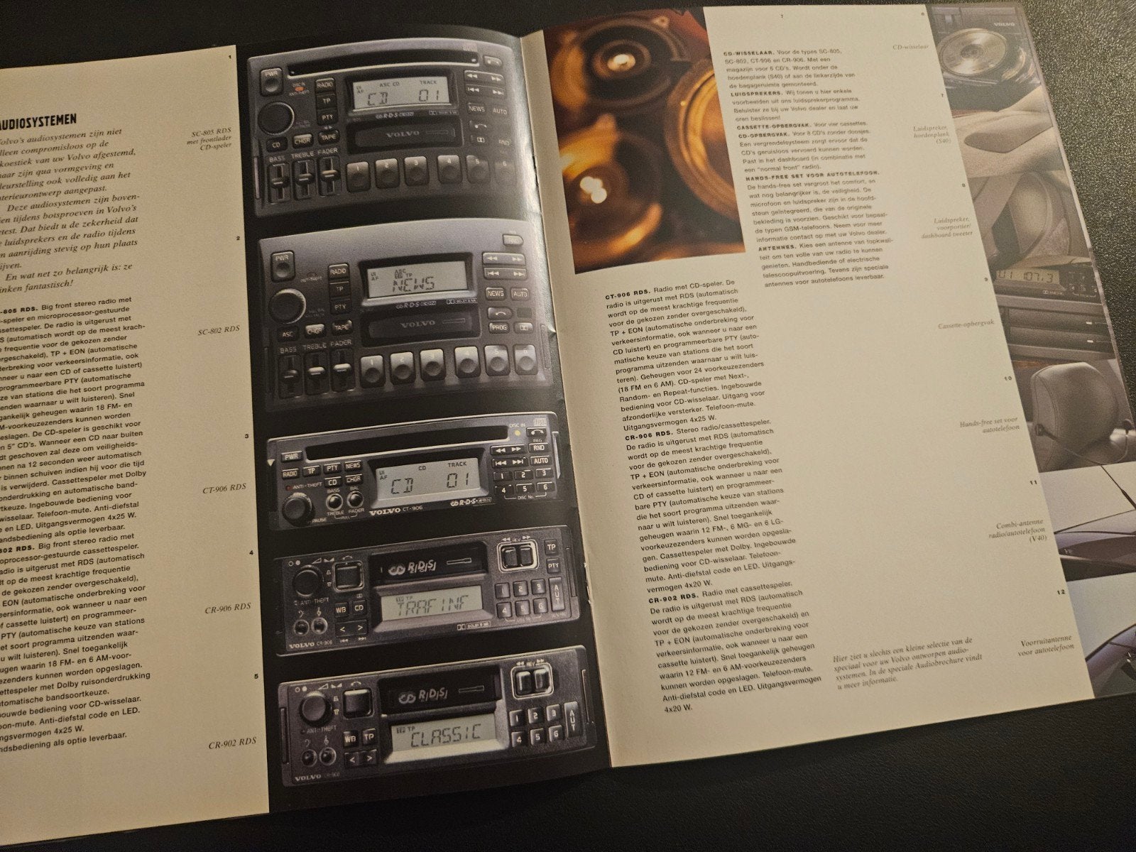 Brochure Volvo S40 & V40 accessoires 1998, Ophalen of Verzenden, Zo goed als nieuw, Volvo