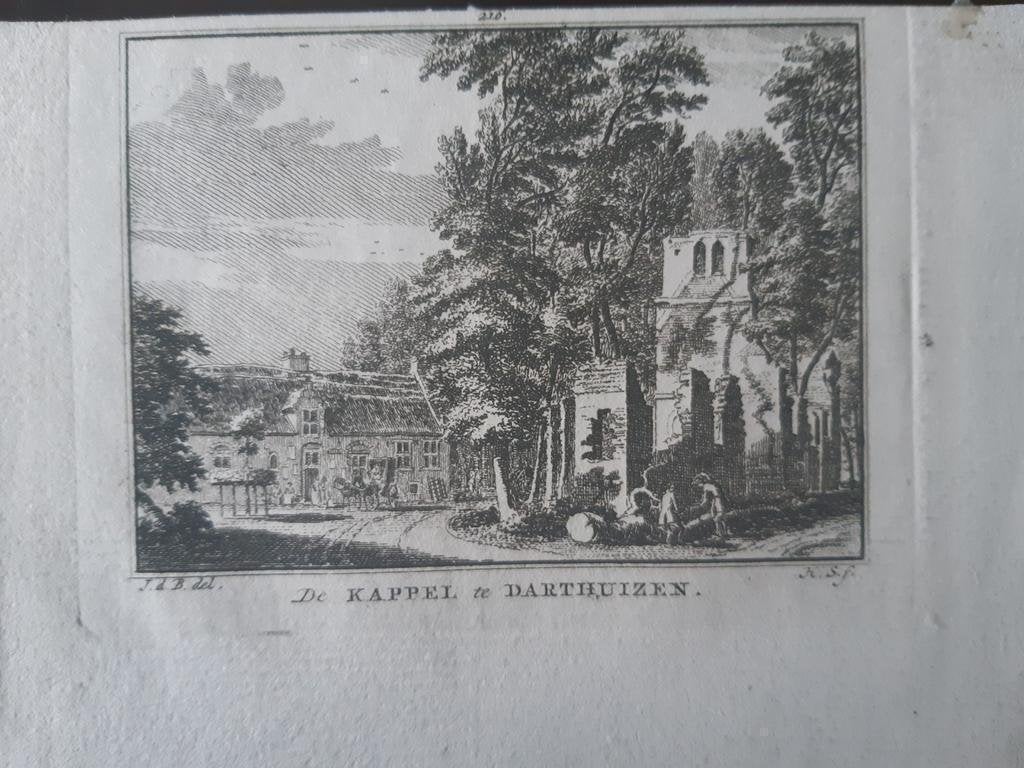 216 / De Kappel te Darthuizen tussen Doorn en Leersum, Antiek en Kunst, Ophalen of Verzenden