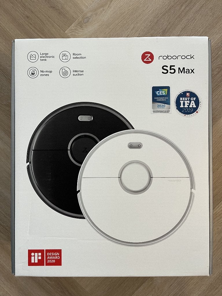Roborock S5 Max, Witgoed en Apparatuur, Ophalen, Gebruikt, Robotstofzuiger, Overige merken