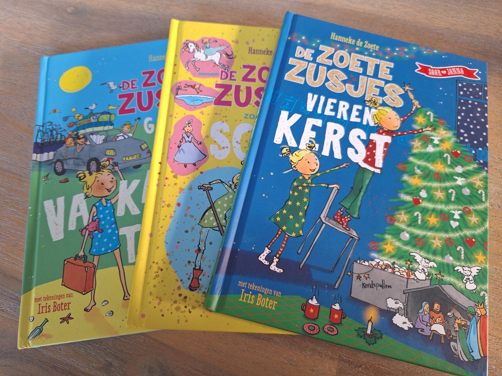 3 boeken van De Zoete Zusjes - Zo goed als nieuw, Ophalen of Verzenden, Zo goed als nieuw, Hanneke de Zoete, Fictie algemeen