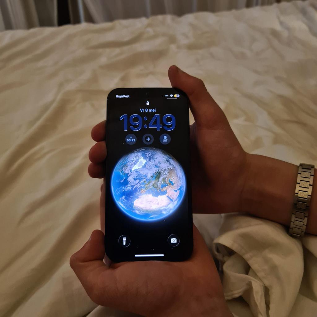 Iphone 14, Telecommunicatie, 97 %, 128 GB, Zwart, Ophalen of Verzenden