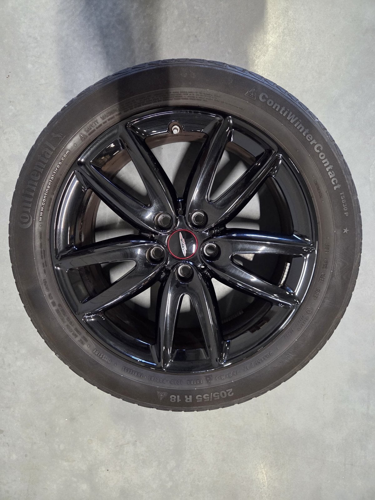 Mini John Cooper Works - Countryman 18 inch. Conti Winterset, Ophalen, 18 inch, Gebruikt, Banden en Velgen