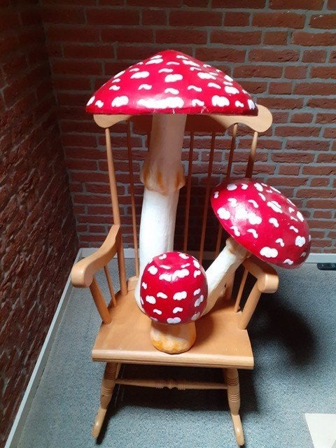 Paddenstoelen voor decoratie in etalage of iets anders, Ophalen, Zo goed als nieuw, Overige typen