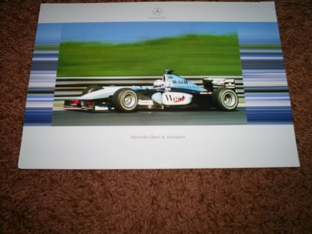 Mercedes o.a. Vision / SLR / F-1 / DTM, Verzenden, Zo goed als nieuw, Mercedes