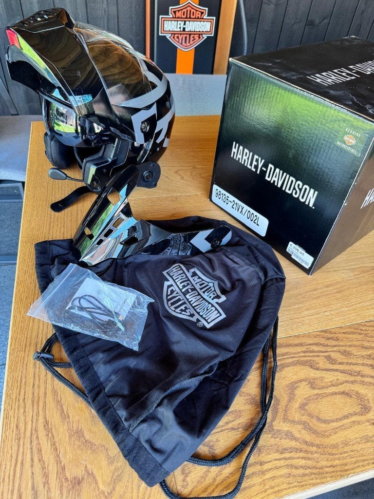 Harley Davidson Helm Adventure J09 modulaire helm, Motoren, Kleding | Motorhelmen, Systeemhelm, Heren, XL, Tweedehands