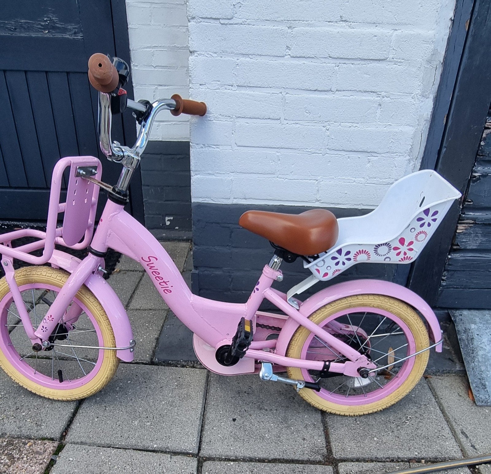 kinderfiets sweety, Ophalen of Verzenden, Gebruikt, Minder dan 16 inch