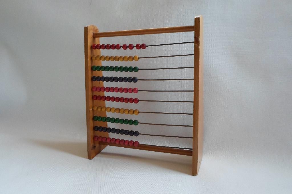 Vintage Telraam Hout, Kinderen en Baby's, Speelgoed | Houten speelgoed, Ophalen of Verzenden, Gebruikt, Overige typen