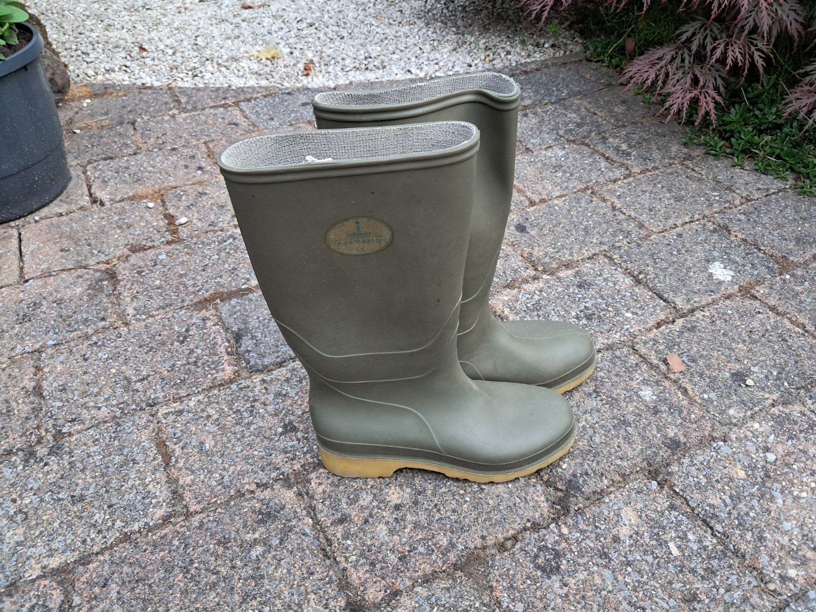 Regenlaarzen groen maat 37, Ophalen, Laarzen
