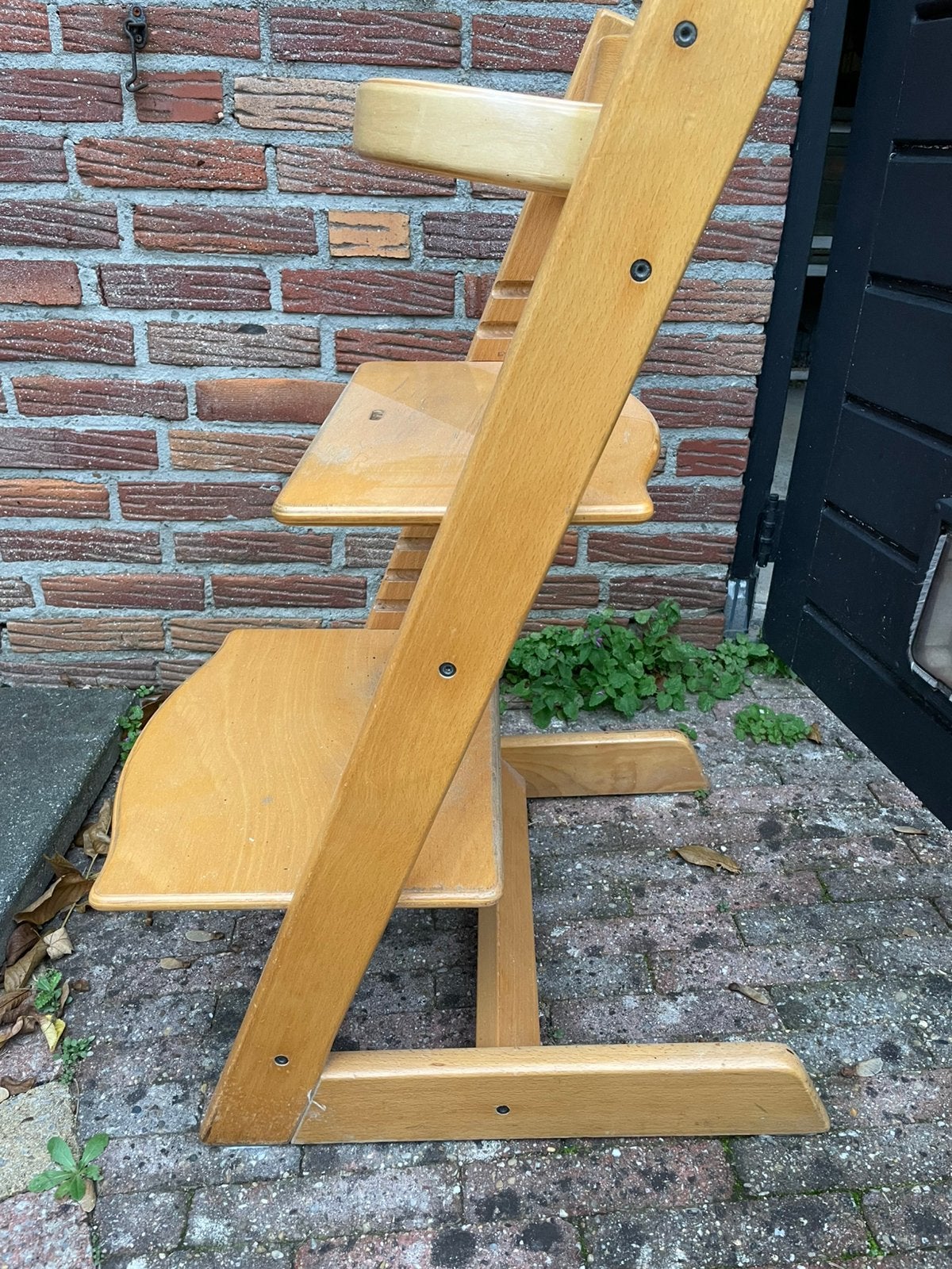 Stokke Tripp trapp stoel met newborn set, Ophalen, Gebruikt, Meegroeistoel