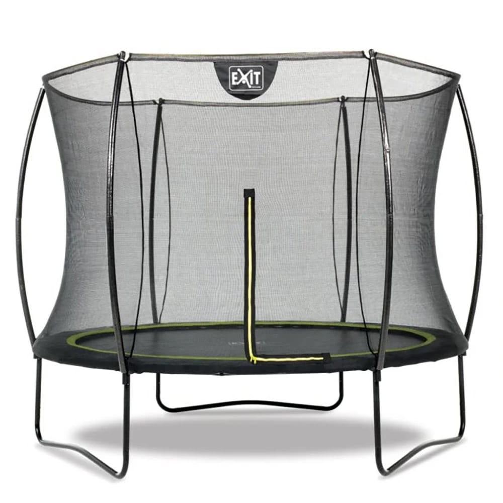 Te koop: EXIT Silhouette trampoline 305 cm met veiligheidsne, Ophalen, Gebruikt