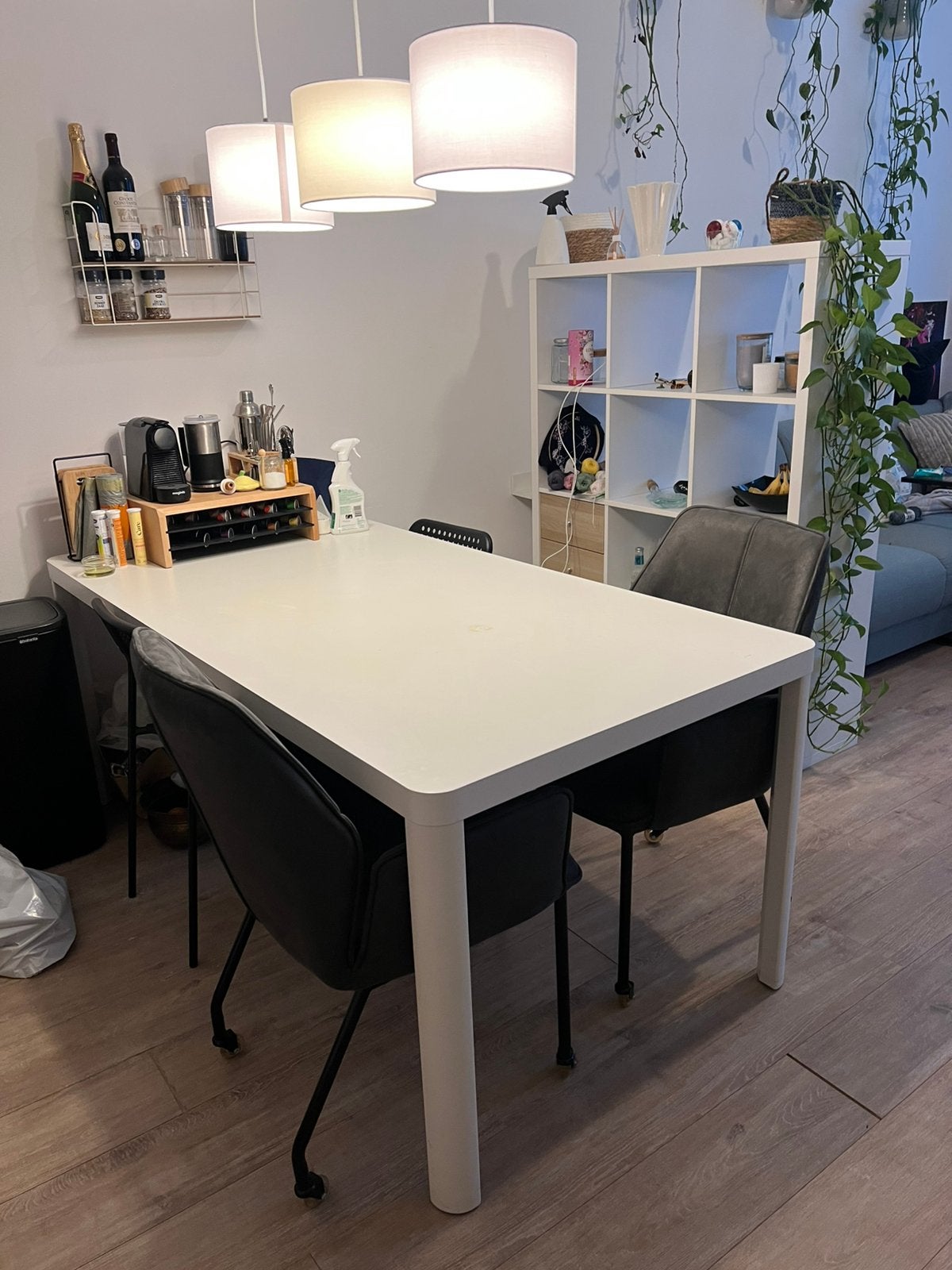 Ikea table, Ophalen, Gebruikt, 50 tot 100 cm, Vijf personen of meer