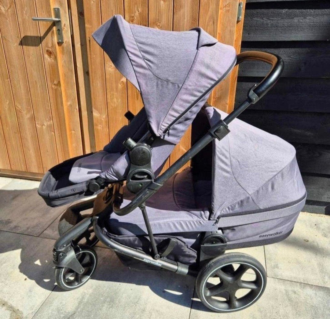 Easywalker Harvey3, Kinderen en Baby's, Tweelingen en Meerlingen, Ophalen of Verzenden, Kinderwagen of Buggy