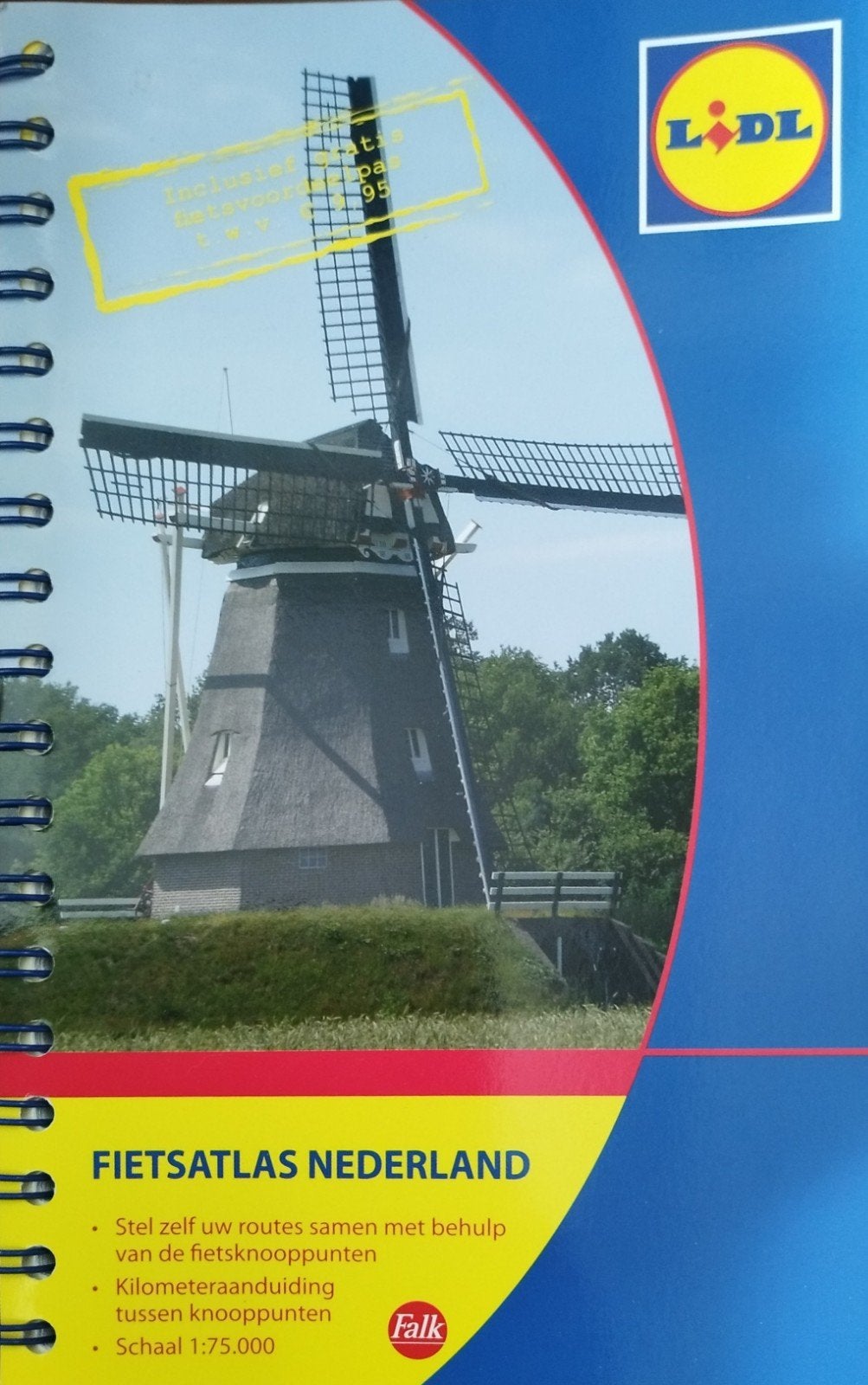 Fietsatlas van Nederland - Falk, 2000 tot heden, Nieuw, Landkaart, Nederland