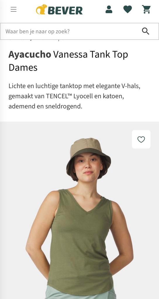 Ayacucho tropen Tanktop maat XL zgan, Maat 46/48 (XL) of groter, Ophalen of Verzenden, Zo goed als nieuw, Zonder mouw