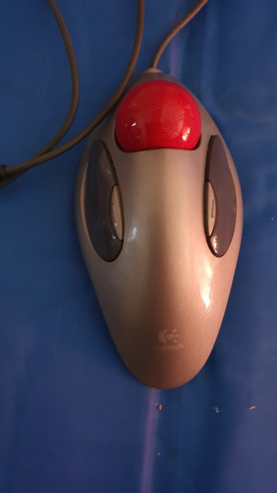 Logitech Trackman Marble USB T-BC21 Mouse (804377-0000), Ophalen of Verzenden