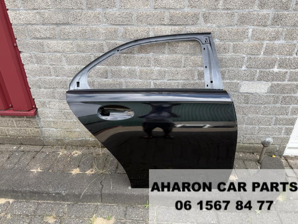 W177 Achterportier Rechts Zwart A1777321200 Deur Portier A k, Gebruikt, Deur, Achter, Ophalen of Verzenden