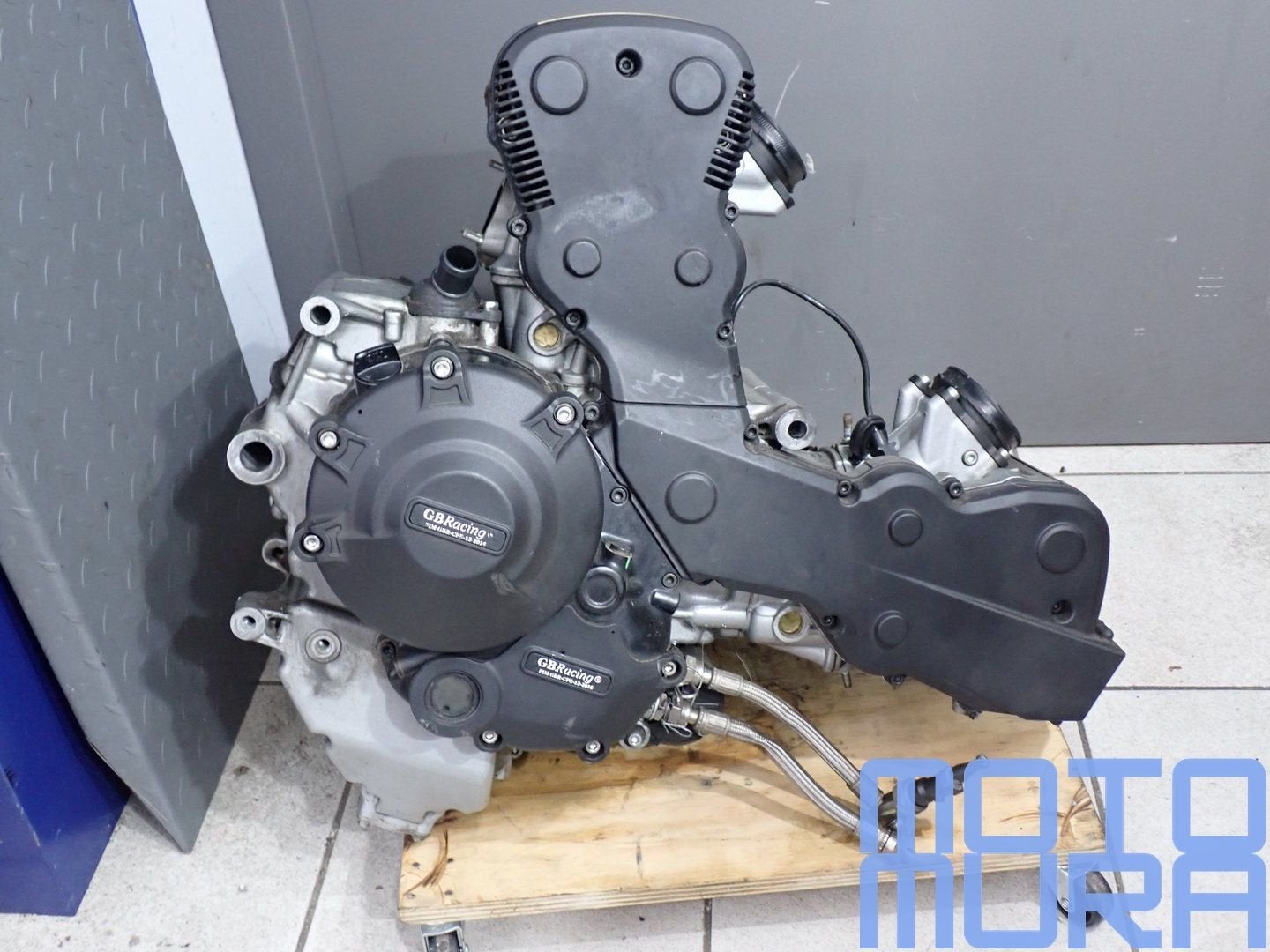 Ducati 848 EVO 2011 - 2013 compleet motorblok engine motor, Motoren, Gebruikt, -, -, Ophalen of Verzenden