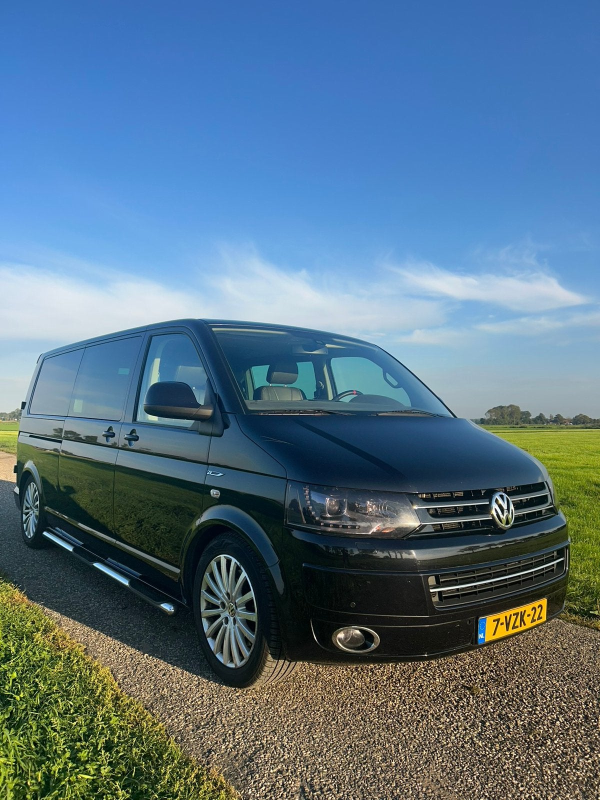 Volkswagen Transporter 2.0 verlengd dubbele cabine, Zwart, 4 cilinders, 1905 kg, Volkswagen