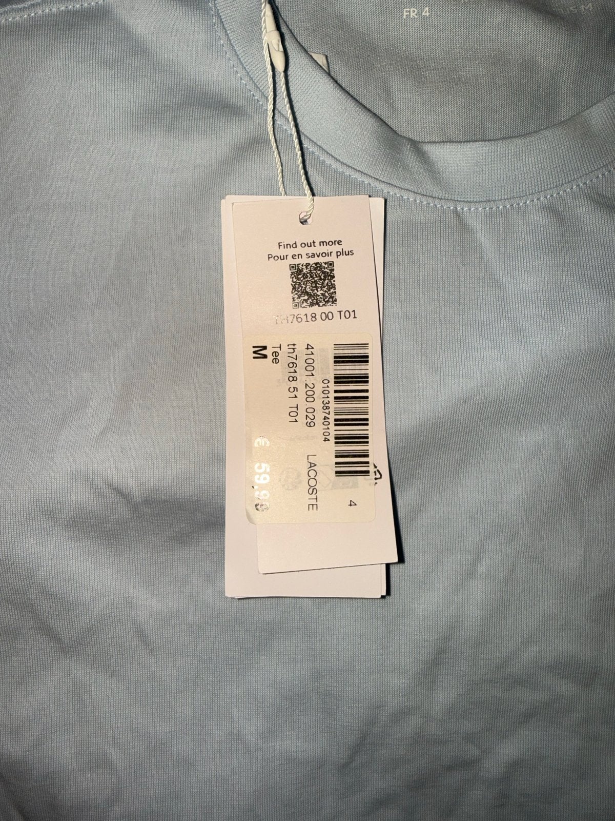Nieuwe Lacoste T-shirt Maat M, Ophalen of Verzenden, Nieuw, Maat 48/50 (M)