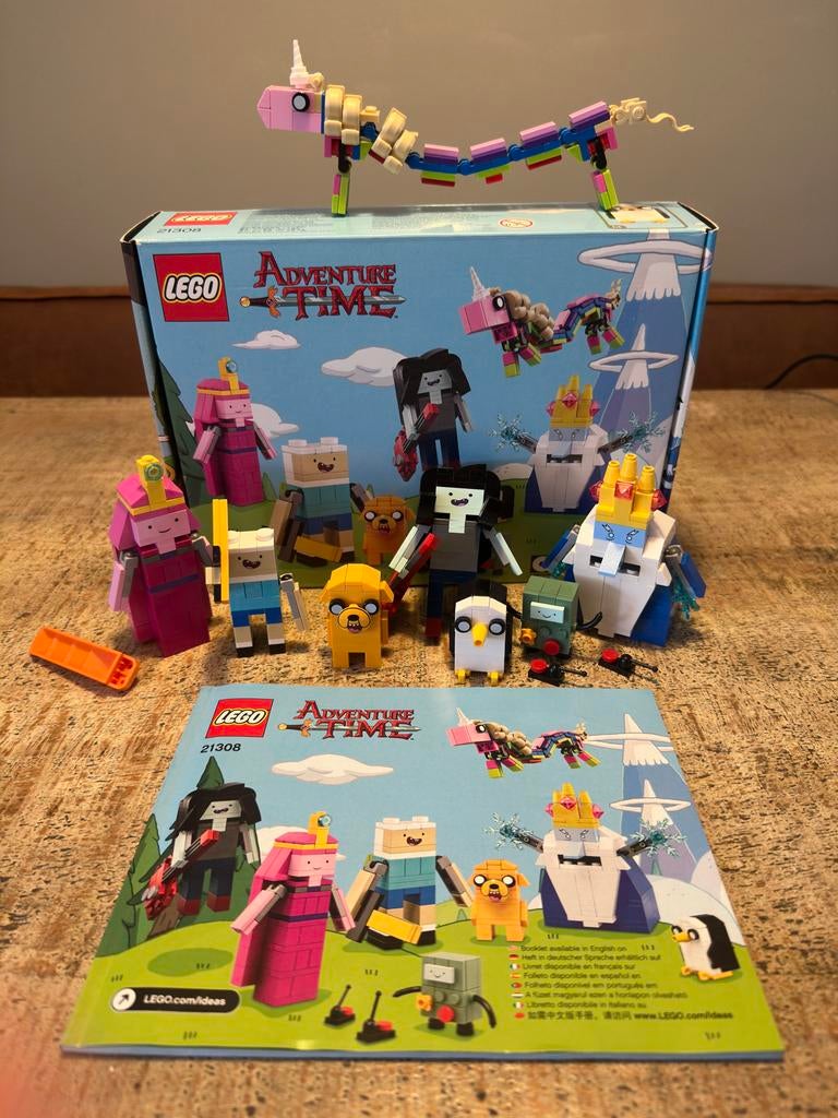 Lego Adventure time 21308, Ophalen of Verzenden, Zo goed als nieuw
