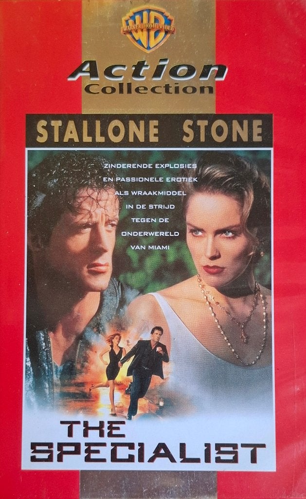 the Specialist - VHS - Warner Brothers - Action Collection, Cd's en Dvd's, Nederlands ondertiteld, Engels, Vanaf 16 jaar, Ophalen of Verzenden