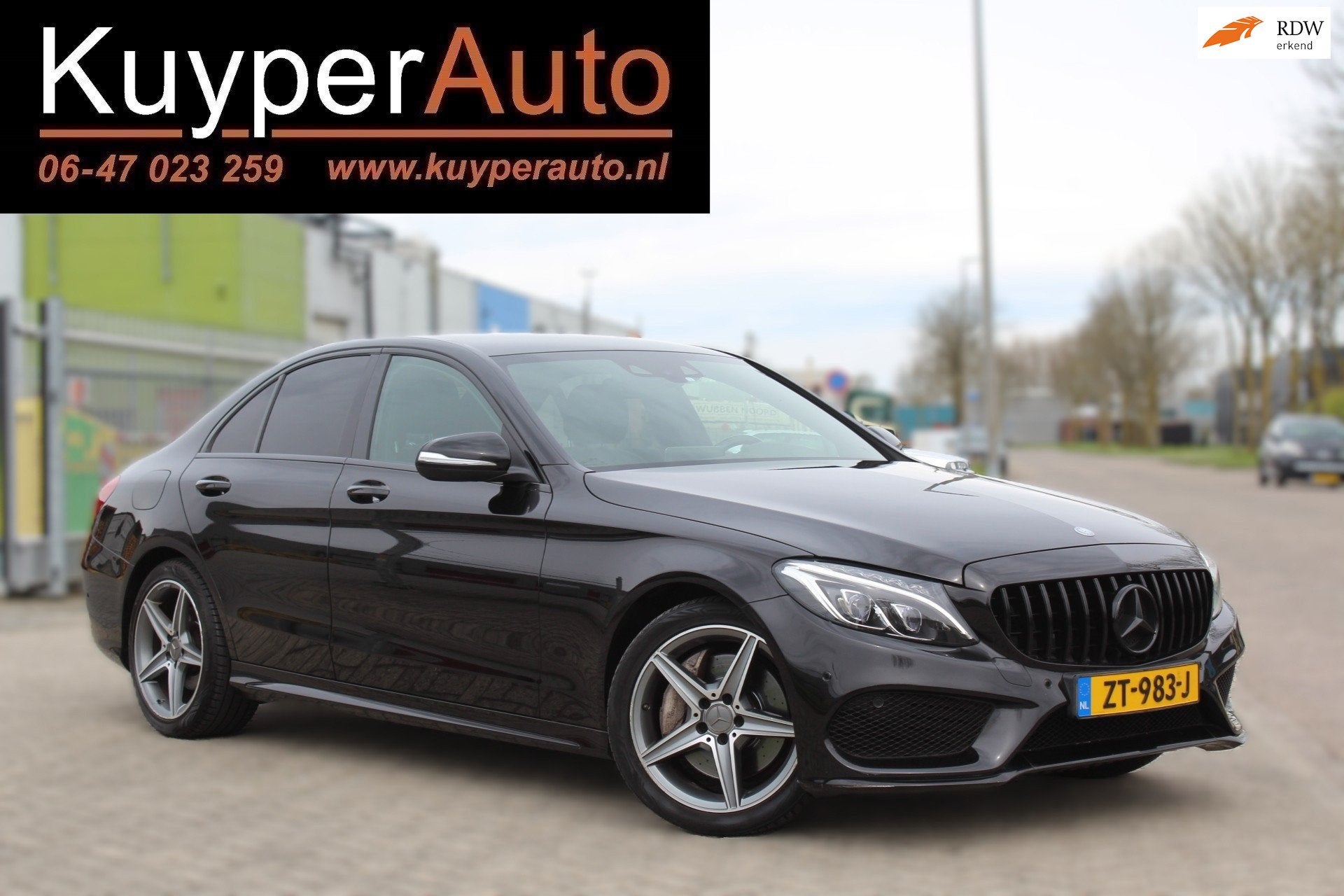 Mercedes-Benz C-klasse 250 Prestige AMG PAKKET NETTE AUTOMAA, Automaat, Euro 6, 4 cilinders, Zwart