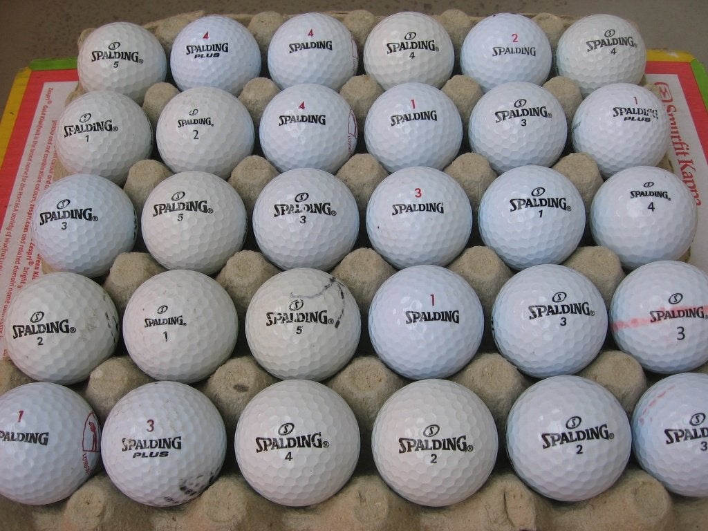 Golfballen...merk  Spalding, Ophalen, Gebruikt, Bal(len), Overige merken