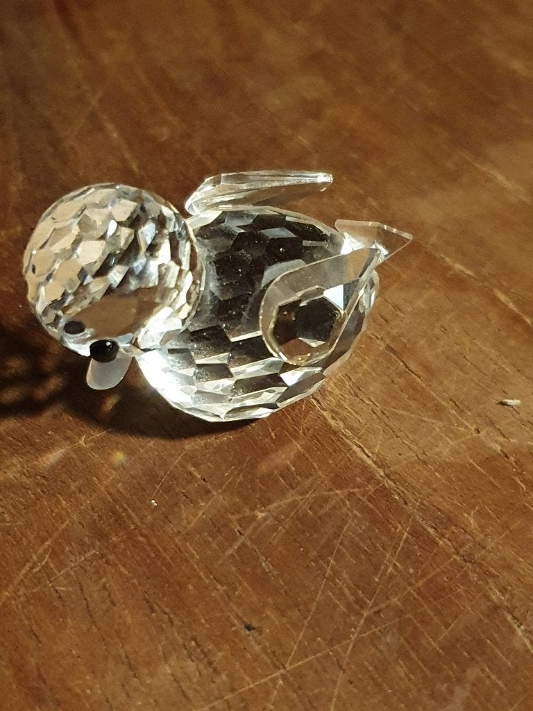 Swarovski zwemmend eendje, Ophalen, Zo goed als nieuw, Figuurtje