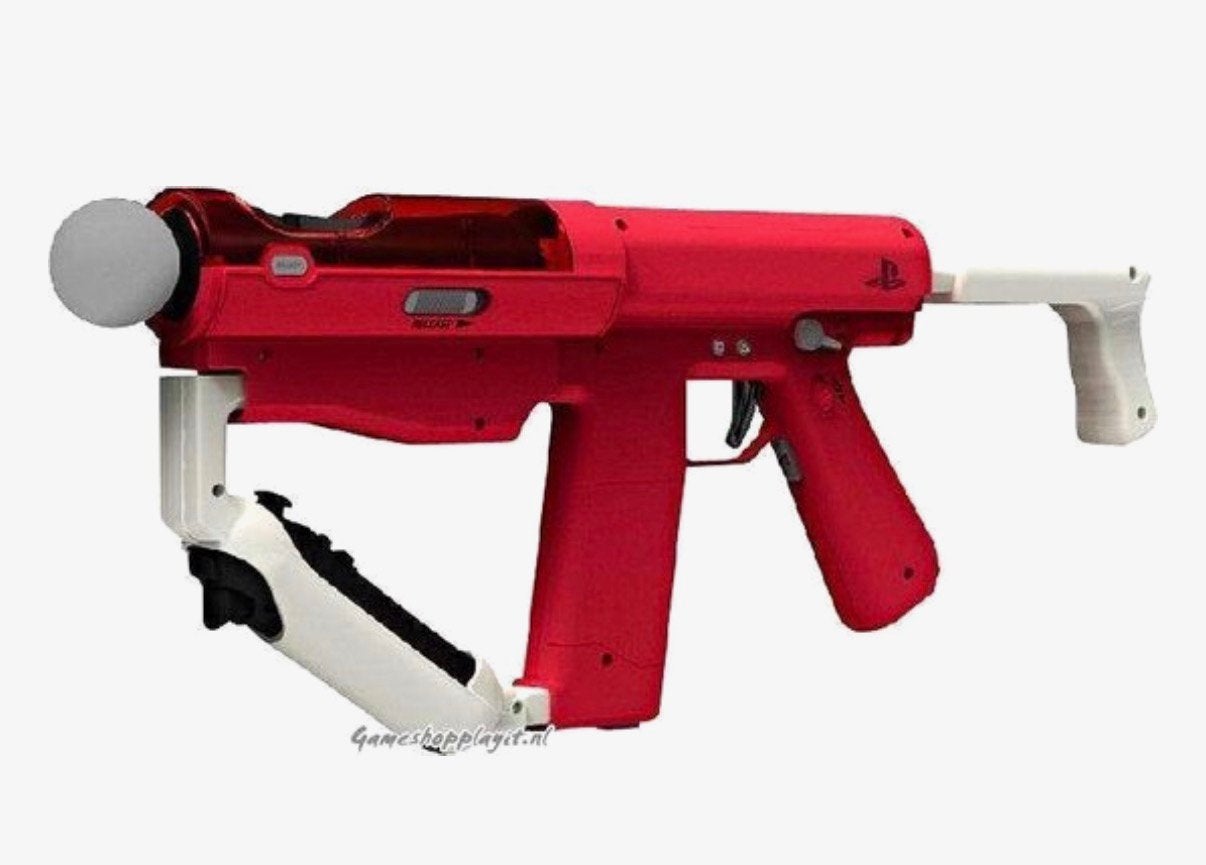 Playstation Move sharp shooter, Ophalen, PlayStation 3, Zo goed als nieuw, Pistool
