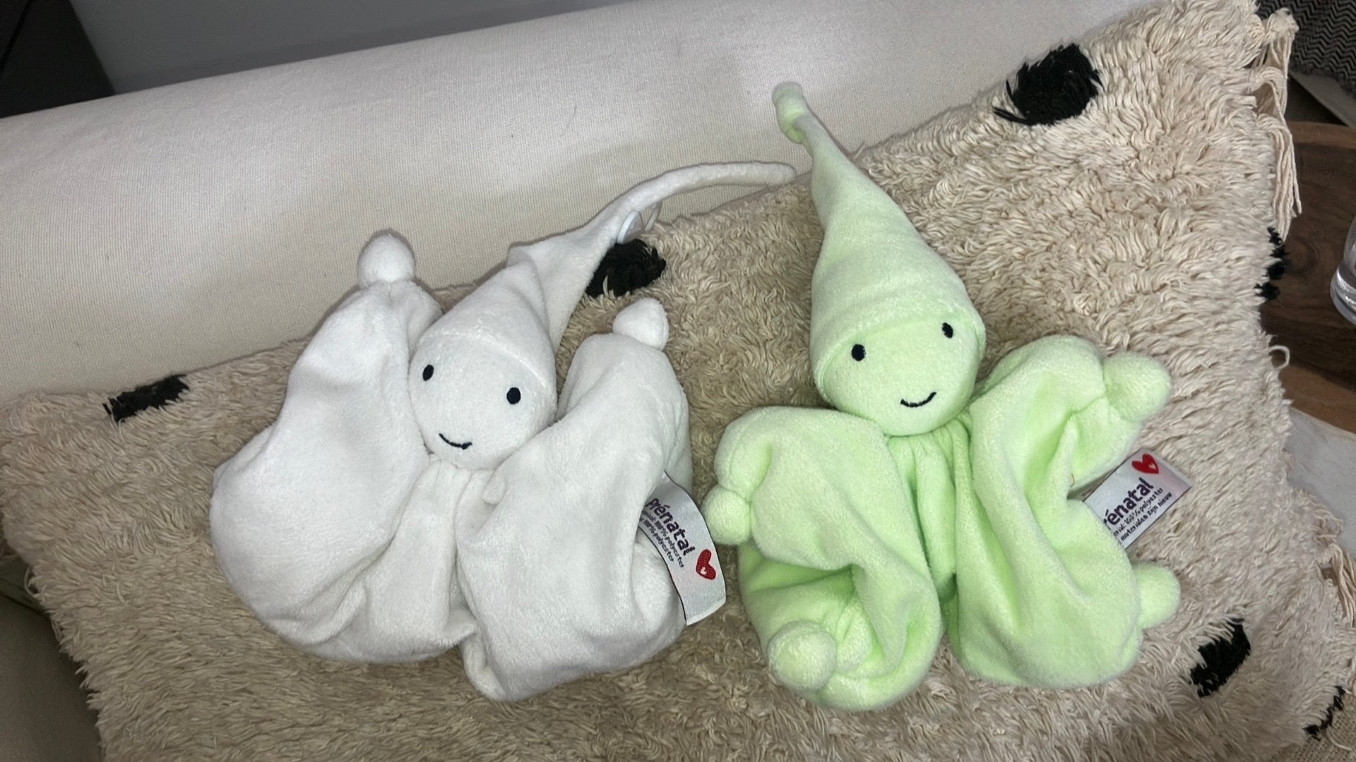 Prenatal tuttel spookje wit groen, Prénatal, Overige typen, Ophalen of Verzenden, Zo goed als nieuw