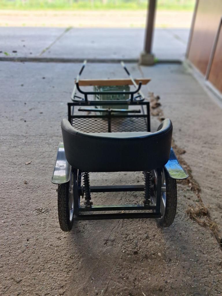 Te koop Sulky voor mini Shetlander, Ophalen, Zo goed als nieuw