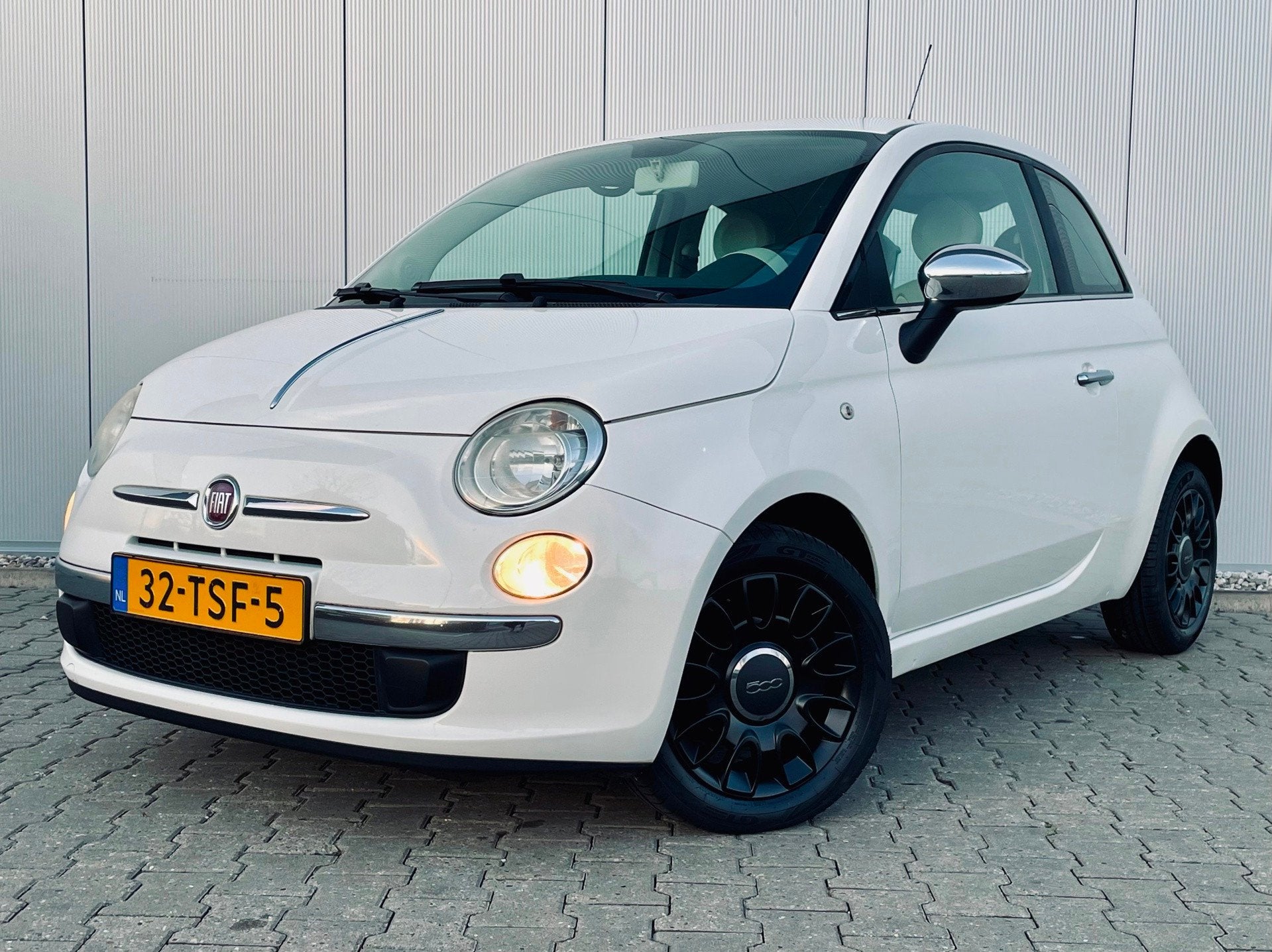 Fiat 500 1.2 Easy, airco, elektrisch pakket, lmv, Euro 5, Stof, Gebruikt, 1242 cc
