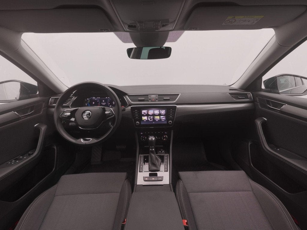 Skoda Superb Combi 1.4 TSI 218pk iV Business Edition Plus |, Auto's, Skoda, Stof, Gebruikt, 4 cilinders, Blauw