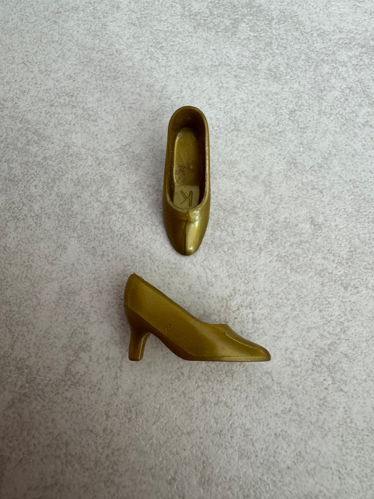 Fleur gouden pumps jaren 80, Ophalen of Verzenden, Gebruikt, Accessoires