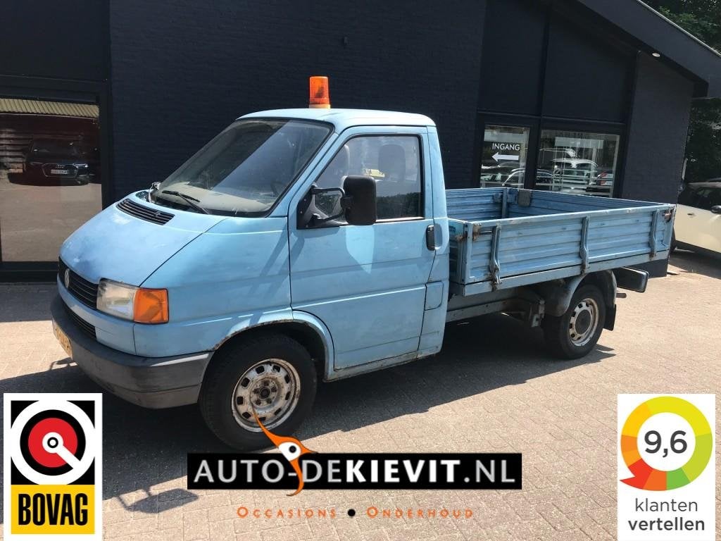 Volkswagen TRANSPORTER Pick up 1.0 62KW **Uniek**, Auto's, Voorwielaandrijving, 4 cilinders, 2000 kg, Origineel Nederlands