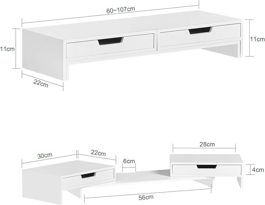 Monitor Stand, Ophalen, Overige materialen, 50 tot 100 cm, Zo goed als nieuw