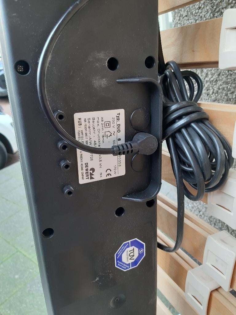 Okimat Bed-motor 1 stuk, wit, Okimat 3H4/6, of Doumat 5 zwar, Ophalen, Overige materialen, 90 cm, Eenpersoons