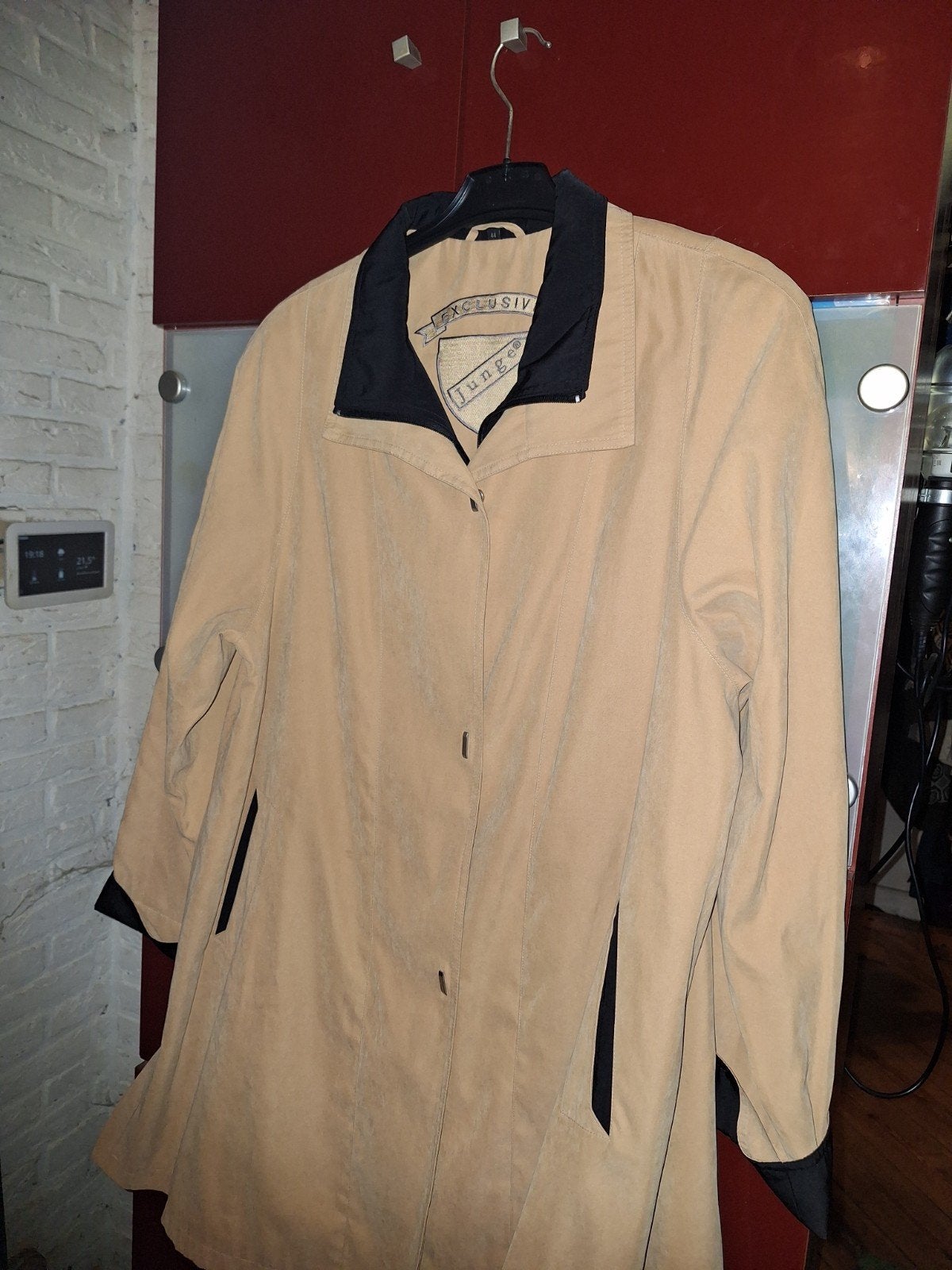 Exclusive Junge damesjas, Ophalen of Verzenden, Zo goed als nieuw, Maat 42/44 (L), Blauw