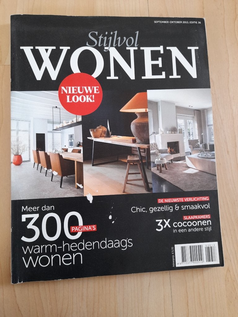 TIJDSCHRIFT STIJLVOL WONEN 2011 en  2013, Ophalen of Verzenden, Zo goed als nieuw, Overige typen