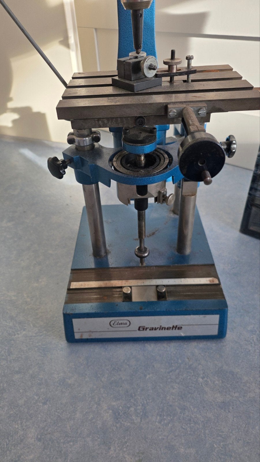 Elma Gravinette graveermachine met accessoires, Ophalen