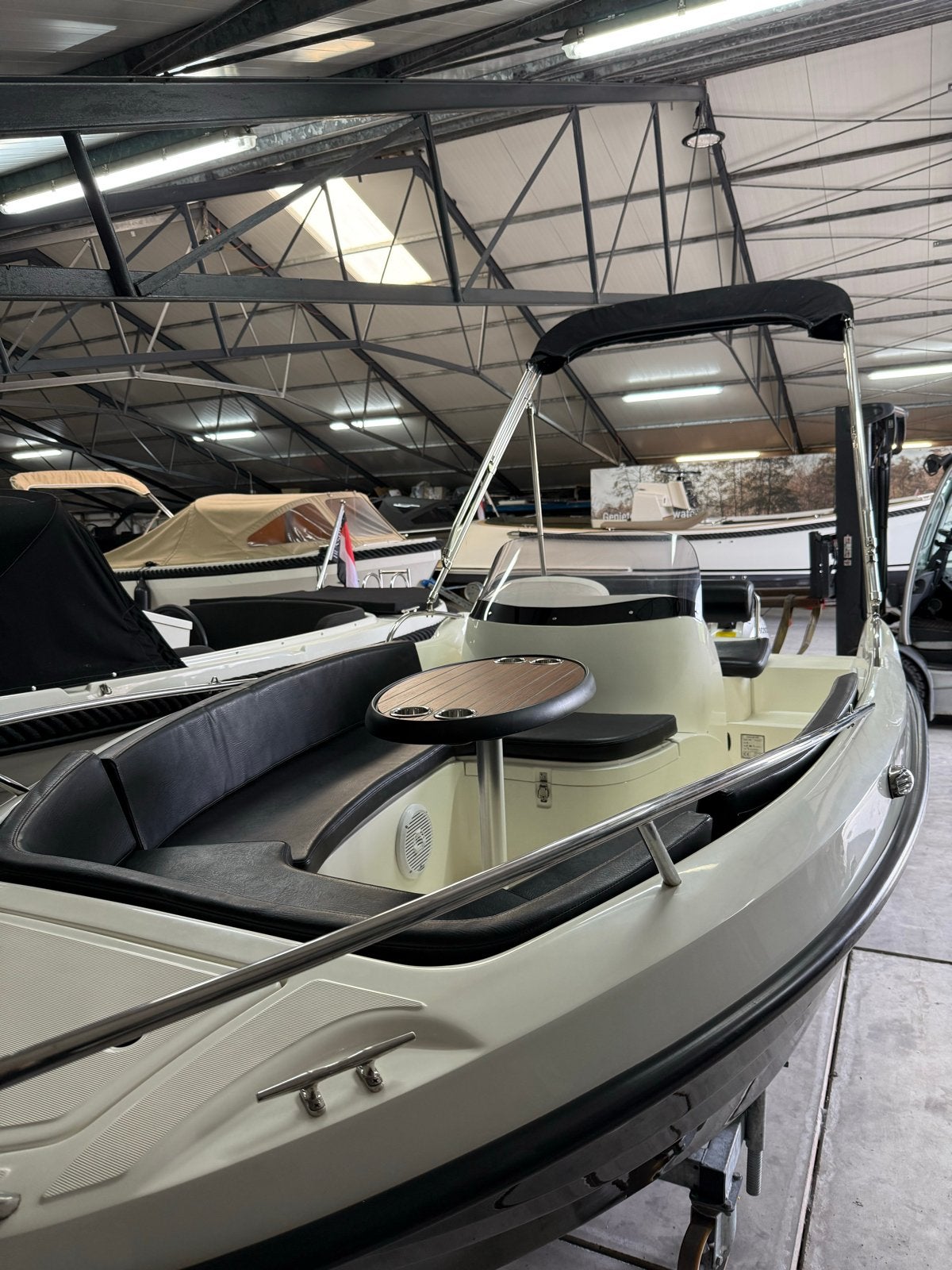 Topcraft 455 +Honda 15 pk + trailer + evt ligplaats overname, Watersport en Boten, Ophalen, Viertaktmotor, Zo goed als nieuw, Topcraft
