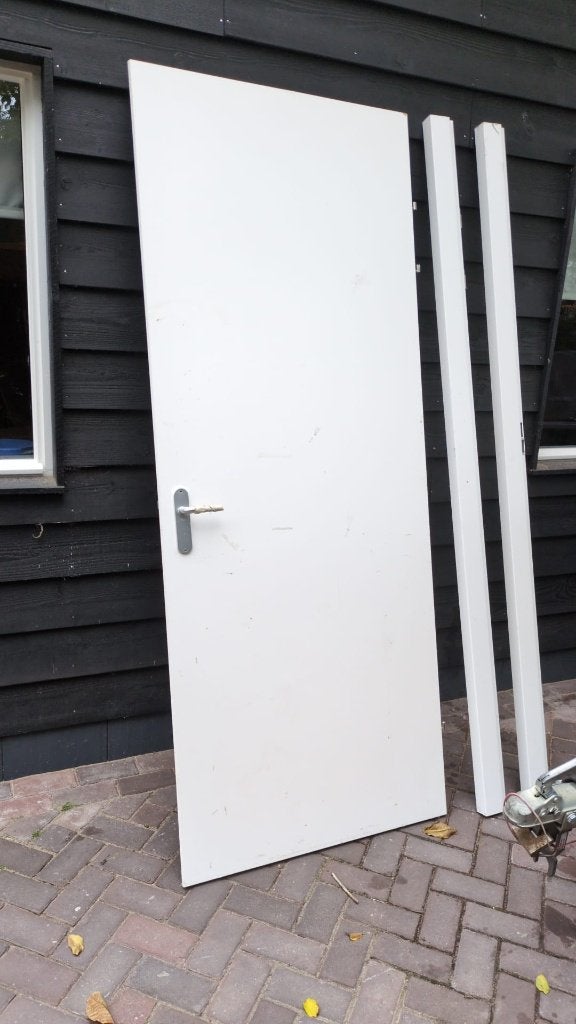 deuren, Doe-het-zelf en Verbouw, Deuren en Horren, Ophalen, Gebruikt, 80 tot 100 cm, Binnendeur