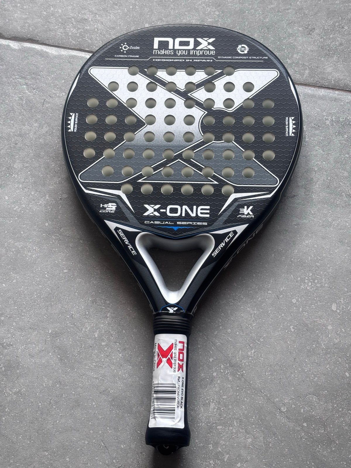 Gloednieuw Nox X-One Padelracket, Verzenden, Nieuw, Padelracket
