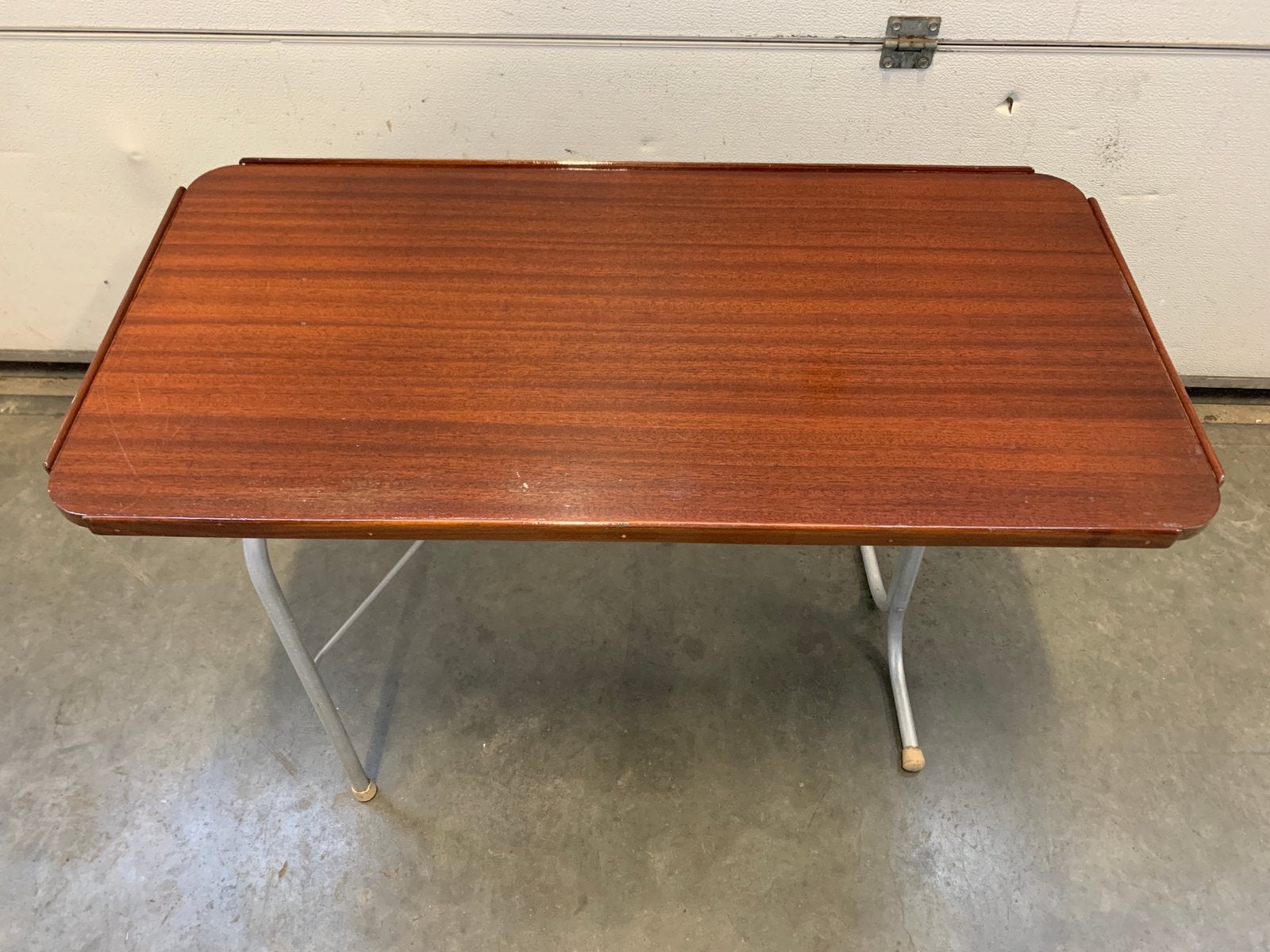 Gelakt mahonie klaptafel kuiptafel van boot., Watersport en Boten, Ophalen, Zo goed als nieuw