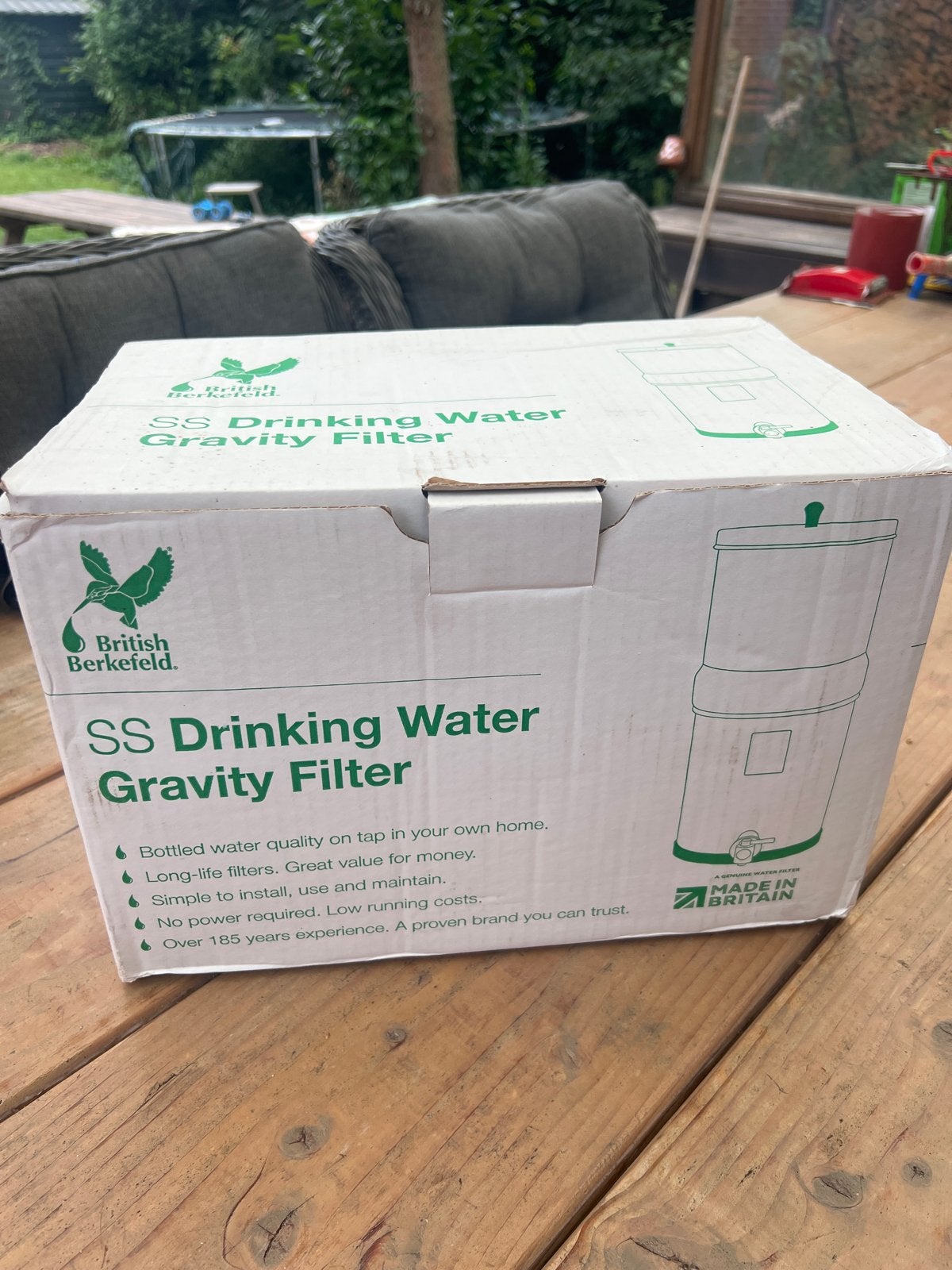 British Berkefeld SS Drinkwater Gravity Filter - Nieuw, Overige typen, Ophalen of Verzenden, Metaal, Overige merken
